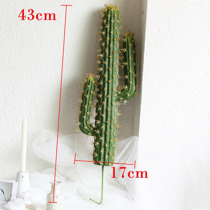 30/43cm Tropical Plants Large Artificial Cactus Tree - Image 3