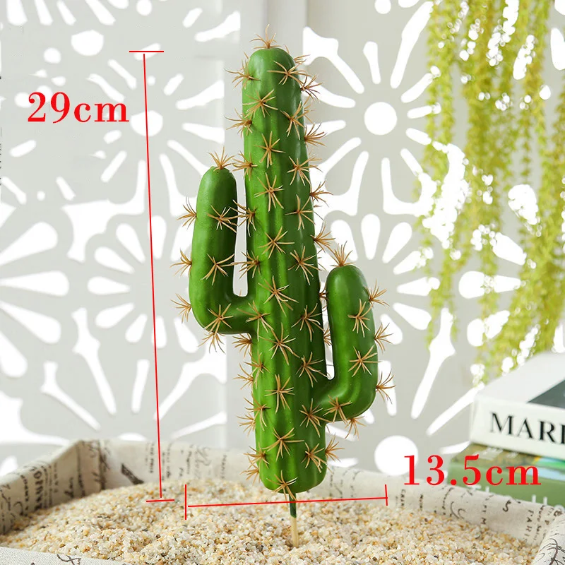 30/43cm Tropical Plants Large Artificial Cactus Tree - Image 2