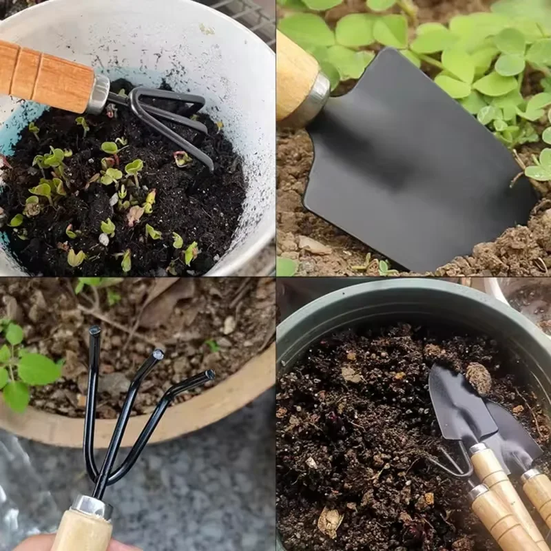 3Pcs Plant Garden Tools Set - Image 4