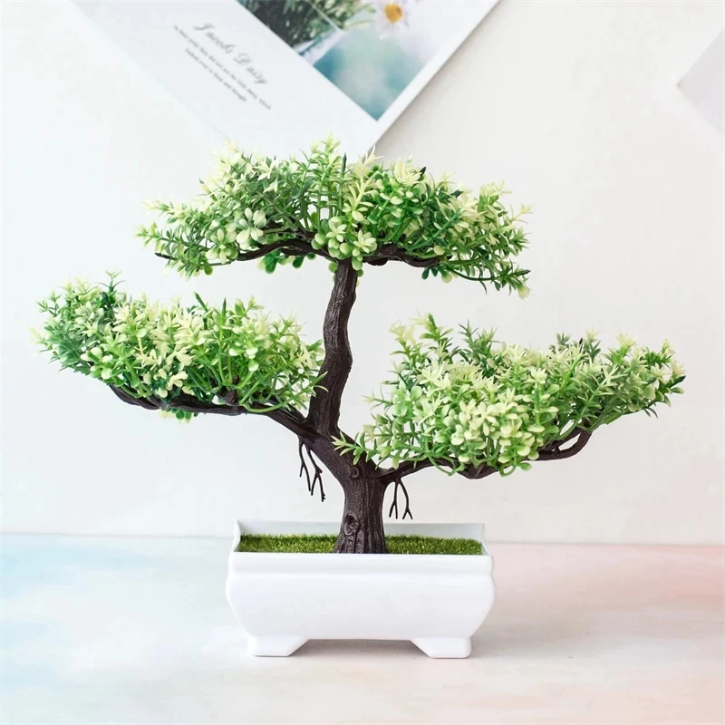 Artificial Plants Bonsai Small Tree Pot Fake Plant - Image 4