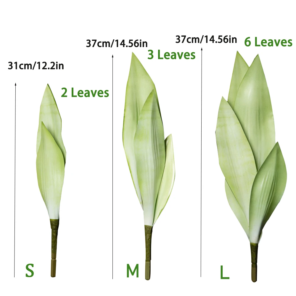 31/37cm Artificial Snake Plants Fake Succulents - Image 4