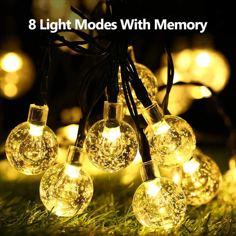 LED Solar String Lights Outdoor - Image 3