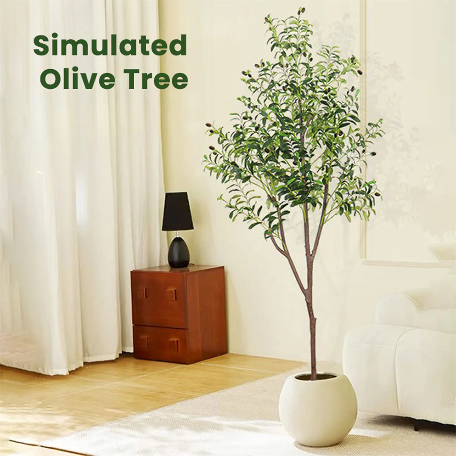 Realistic Artificial Olive Tree