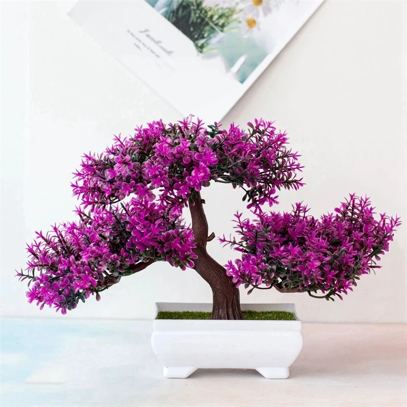 Artificial Plants Bonsai Small Tree Pot Fake Plant - Image 3