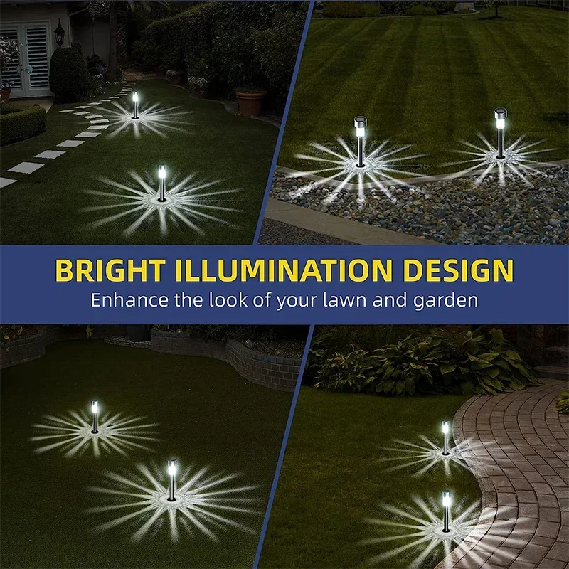 10Pack Solar Outdoor Lights Garden Lantern Solar Powered - Image 3