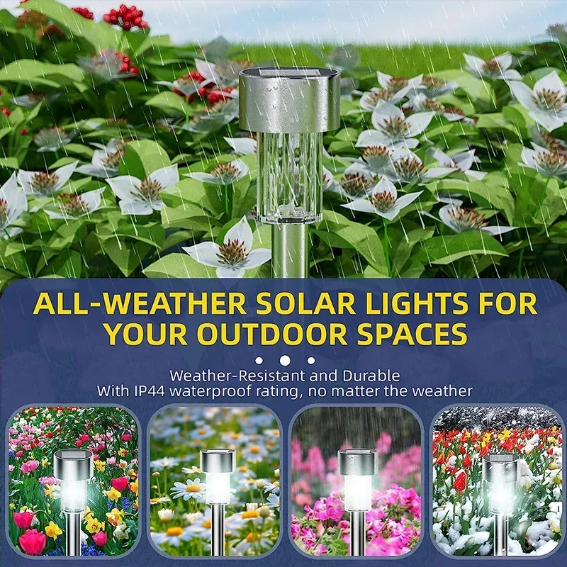 10Pack Solar Outdoor Lights Garden Lantern Solar Powered - Image 6