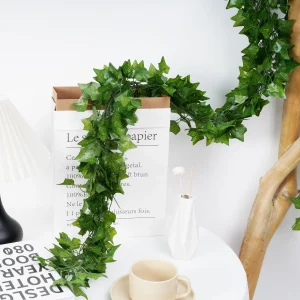 2.1M Green Ivy Leaf Hanging Vine Artificial