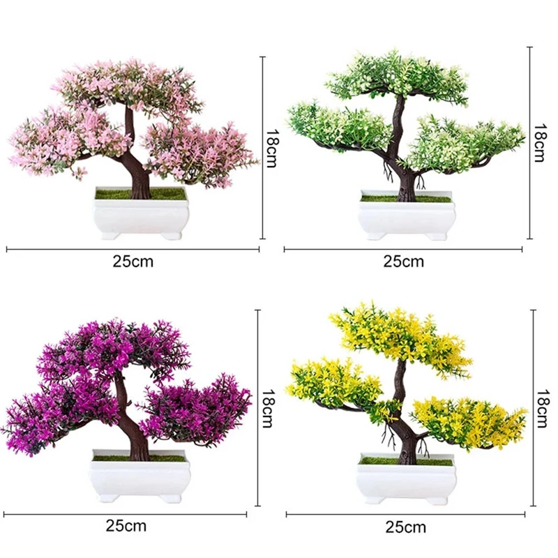 Artificial Plants Bonsai Small Tree Pot Fake Plant - Image 6